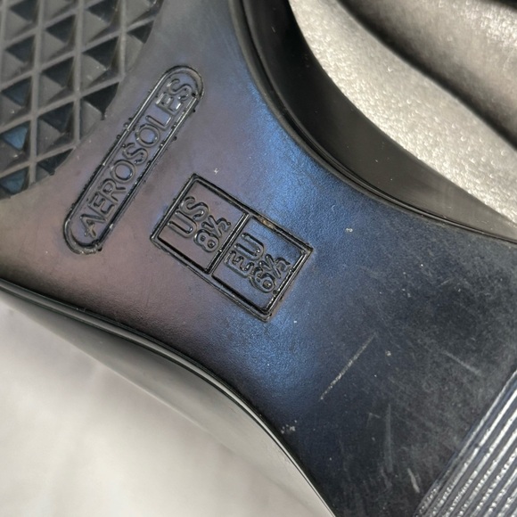 Aerosoles Elegant Black and Silver Women's Ballet Flats size 8.5 - Picture 7 of 11